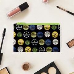 Beer Brands Logo Pattern Cosmetic Bag (xs)