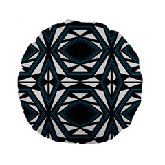 Abstract Pattern Geometric Backgrounds Standard 15  Premium Flano Round Cushions by Eskimos