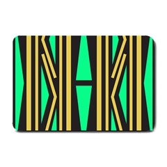 Abstract Pattern Geometric Backgrounds Small Doormat  by Eskimos