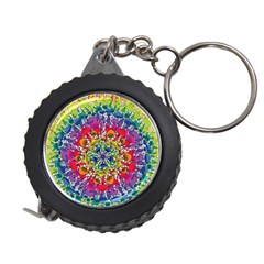 Rainbow Mushroom Mandala Measuring Tape by steampunkbabygirl