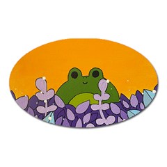 Froggie Oval Magnet