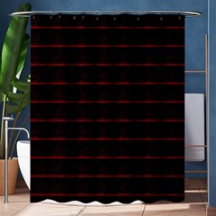 Digital Lines Shower Curtain 60  X 72  (medium)  by Sparkle