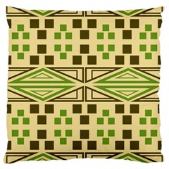 Abstract Pattern Geometric Backgrounds  Large Cushion Case (two Sides) by Eskimos