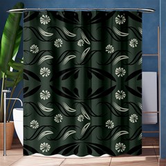 Folk Flowers Print Floral Pattern Ethnic Art Shower Curtain 60  X 72  (medium) 