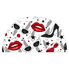 Red Lips Black Heels Pattern Anti Scalding Pot Cap by Jancukart