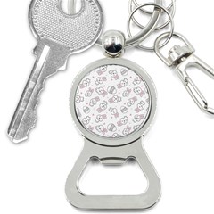 Cute Pattern With Easter Bunny Egg Bottle Opener Key Chain