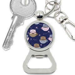 Cute Kittens Sleep Sweetly Mugs Bottle Opener Key Chain by Jancukart