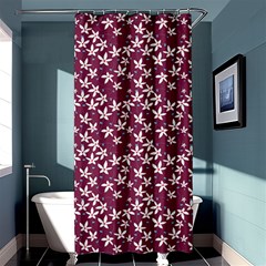 Small Flowers Pattern Shower Curtain 36  X 72  (stall) 