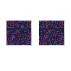 Seamless Space Pattern Cufflinks (square)