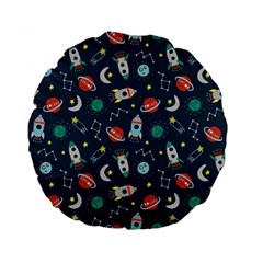 Cute-patterns- Standard 15  Premium Flano Round Cushions