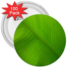 Banana Leaf 3  Buttons (100 Pack)  by artworkshop