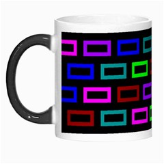 Colourful Bricks Pattern Colour Morph Mug