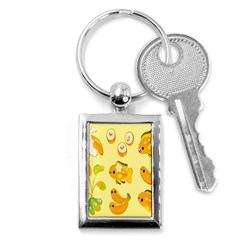 Banana Cichlid Key Chain (rectangle) by artworkshop