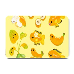 Banana Cichlid Small Doormat  by artworkshop