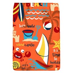 Seamless-pattern-vector-beach-holiday-theme-set Removable Flap Cover (s)