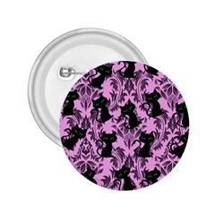 Pink Cats 2 25  Buttons by NerdySparkleGoth