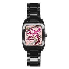 Browning Deer Glitter Stainless Steel Barrel Watch by artworkshop