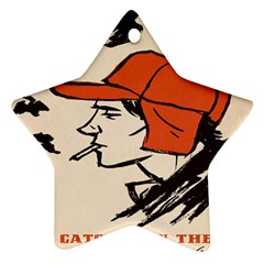 Catcher In The Rye Star Ornament (two Sides)