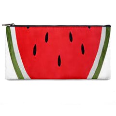 Watermelon Pillow Fluffy Pencil Case by artworkshop