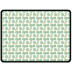 Flowers Pattern Fleece Blanket (large)  by Sparkle