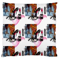 Modern Art Large Cushion Case (one Side) by Sparkle