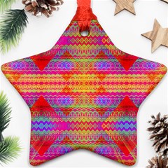 Sherburst Star Ornament (two Sides) by Thespacecampers