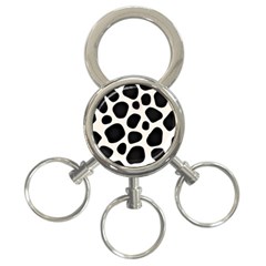 Texture Design Wallpaperpublic 3-ring Key Chain by artworkshop