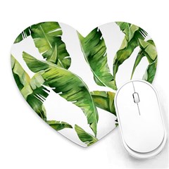 Sheets Tropical Plant Palm Summer Exotic Heart Mousepads