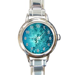 Bubbles Water Bub Round Italian Charm Watch by artworkshop