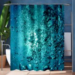 Bubbles Water Bub Shower Curtain 60  x 72  (Medium)  60 x72  Curtain