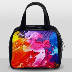 Colorful Painting Classic Handbag (two Sides) by artworkshop