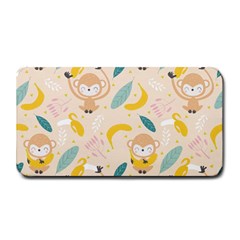 Cute-monkey-banana-seamless-pattern-background Medium Bar Mats