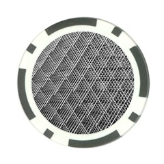 Grid Wire Mesh Stainless Rods Metal Poker Chip Card Guard by artworkshop