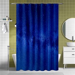 Milky Way Stars Night Sky Shower Curtain 48  X 72  (small)  by artworkshop