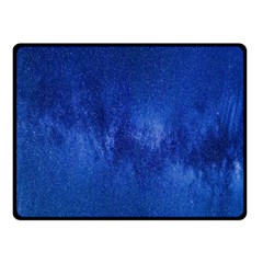 Milky Way Stars Night Sky Fleece Blanket (small) by artworkshop