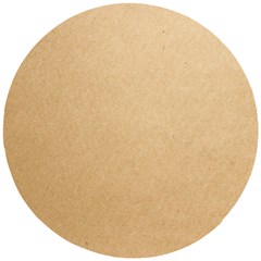 Paper Brown Wooden Puzzle Round by artworkshop