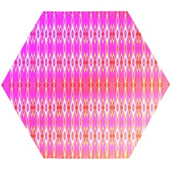 Pinktastic Wooden Puzzle Hexagon