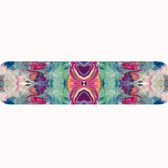 Painted Flames Symmetry Iv Large Bar Mats by kaleidomarblingart