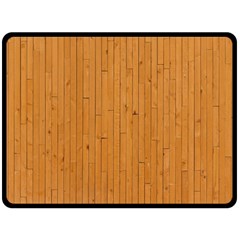 Hardwood Vertical Fleece Blanket (large)  by artworkshop