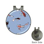 Fish Carp Koi Koi Hat Clips with Golf Markers Front