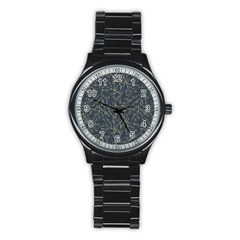 Nature Twigs Stainless Steel Round Watch by artworkshop