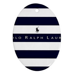 Polo Ralph Lauren Oval Ornament (two Sides)