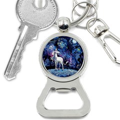 Unicorn Starry Night Bottle Opener Key Chain