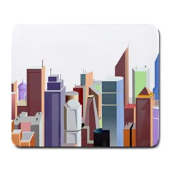 City-urban-buildings-skyscraper Large Mousepads