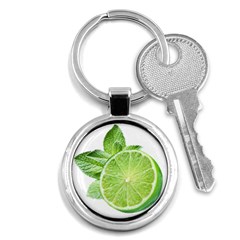 Lemon Clipart Key Chain (round)