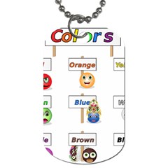 Graphic-smiley-color-diagram Dog Tag (one Side)