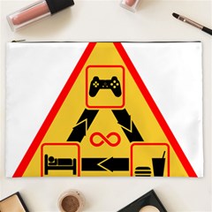 Gamer-geek-video-game-sign-fan Cosmetic Bag (xxl)