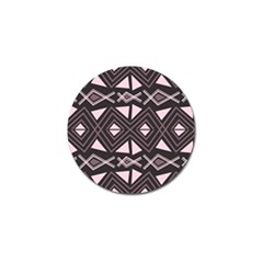 Abstract Pattern Geometric Backgrounds Golf Ball Marker by Eskimos