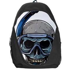 Skull-underwater-diving-skeleton-diving-head Backpack Bag