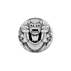 Balinese-art Barong-drawing-bali Golf Ball Marker (4 Pack)